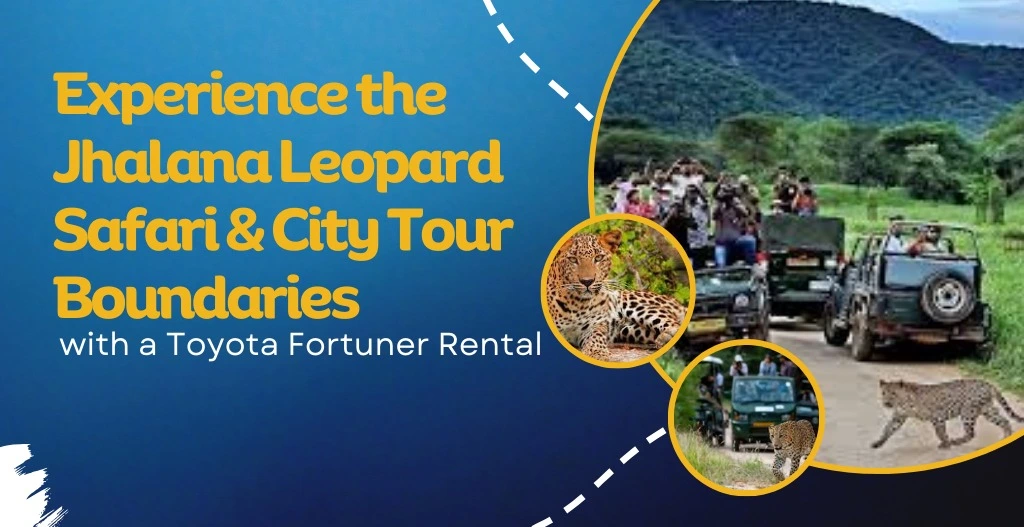 Experience the Jhalana Leopard Safari & City Tour with a Toyota Fortuner Rental